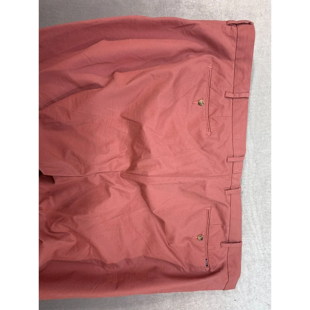 Lot of 2 Polo Ralph Lauren Stretch Classic Fit Dress Pants 52 X 32 BIG Red Green